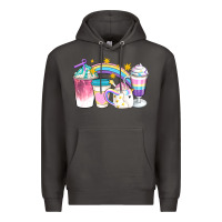 Smoke Unicorn Coffee Cups Premium Hoodie - Artiststas