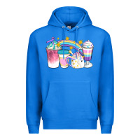 True Royal Unicorn Coffee Cups Premium Hoodie - Artiststas