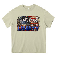 Mossy Sweet land of liberty 4th of july Heavy Core Tee - CowGirlArtShop