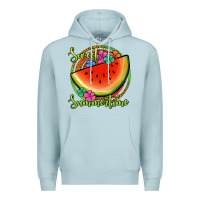 Blue Mist sweet summertime watermelon Premium Hoodie - Jasminsmagicworld