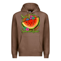 Chestnut sweet summertime watermelon Premium Hoodie - Jasminsmagicworld