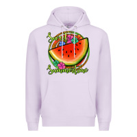 Lilac sweet summertime watermelon Premium Hoodie - Jasminsmagicworld