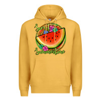 Mustard sweet summertime watermelon Premium Hoodie - Jasminsmagicworld