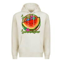 Oatmeal Heather sweet summertime watermelon Premium Hoodie - Jasminsmagicworld