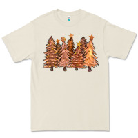 Bone melanin christmas trees with lights Premium Tee - FaDigitalArtStudio