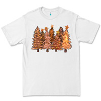 White melanin christmas trees with lights Premium Tee - FaDigitalArtStudio