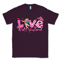 Plum love is all you need Classic Tee - OliviaCreatesArt