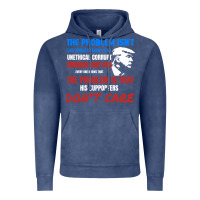 Vintage Denim criminal dirtbag anti trump Vintage Hoodie - baoMotion