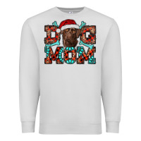 Dove Grey dog mom christmas with labrador Premium Sweatshirt - RanaPortraitStore