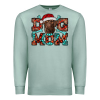 Seafoam dog mom christmas with labrador Premium Sweatshirt - RanaPortraitStore