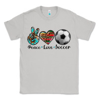 Moon Dust peace love soccer Classic Tee - Artiststas