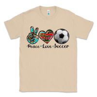 Mushroom peace love soccer Classic Tee - Artiststas