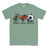 Sage peace love soccer Classic Tee - Artiststas