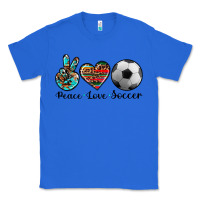 True Royal peace love soccer Classic Tee - Artiststas