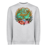 I Can Do All Things Through Christ Who Strenghtens Me Heavyweight Sweatshirt | Teevron