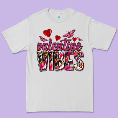 Valentine Vibes Olivia Premium Tee Designed By Oliviacreatesart