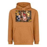 Meerkat western farm animals Heavyweight Hoodie - RanaPortraitStore