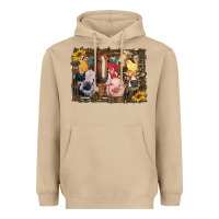 Mushroom western farm animals Heavyweight Hoodie - RanaPortraitStore