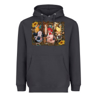 Smoke western farm animals Heavyweight Hoodie - RanaPortraitStore