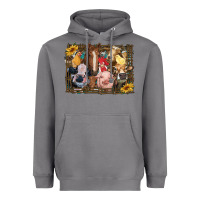 Storm western farm animals Heavyweight Hoodie - RanaPortraitStore