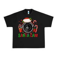 Black santa cam Urban Heavy Tee - FaDigitalArtStudio