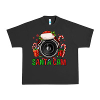 Pigment Black santa cam Urban Heavy Tee - FaDigitalArtStudio