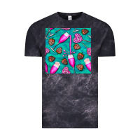 Cloud Black valentines day champagne and strawberry Vintage Tee - BundleAndBundleShop