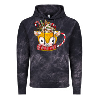 Cloud Black coffee cups animal Vintage Hoodie - CowhideDigitalArt