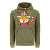 Vintage Olive coffee cups animal Vintage Hoodie - CowhideDigitalArt