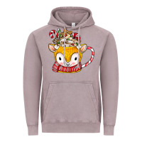 Vintage Zinc coffee cups animal Vintage Hoodie - CowhideDigitalArt