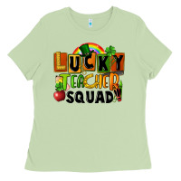 Matcha lucky teacher squad Ladies Tee - FaDigitalArtStudio