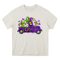 Cream mardi gras truck Heavy Core Tee - Jasminsmagicworld