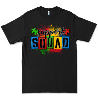Black autism support squad Premium Tee - OliviaCreatesArt