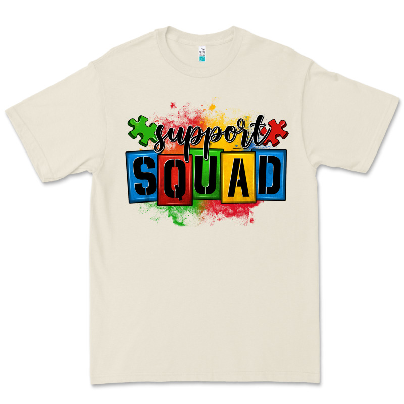 Autism Support Squad Premium Tee by OliviaCreatesArt | Teevron