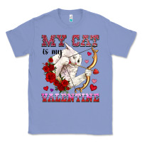 Colony Blue my cat is my valentine Classic Tee - OliviaCreatesArt