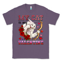 Lavender my cat is my valentine Classic Tee - OliviaCreatesArt