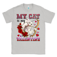 Moon Dust my cat is my valentine Classic Tee - OliviaCreatesArt