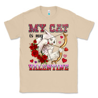 Mushroom my cat is my valentine Classic Tee - OliviaCreatesArt