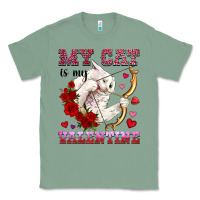 Sage my cat is my valentine Classic Tee - OliviaCreatesArt