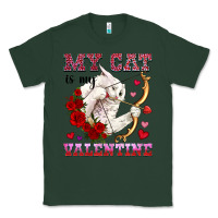 Sports Green my cat is my valentine Classic Tee - OliviaCreatesArt
