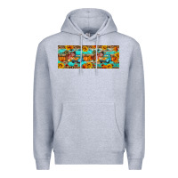 Heather Grey Farm life fall Premium Hoodie - Artiststas
