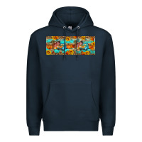 Navy Farm life fall Premium Hoodie - Artiststas