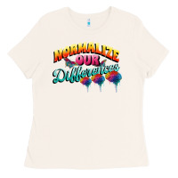 Bone Normalize our differences Autism Ladies Tee - FaDigitalArtStudio