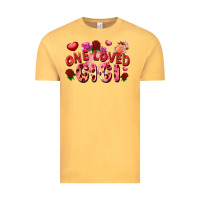 Vintage Mustard One loved gigi Vintage Tee - FaDigitalArtStudio