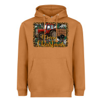 Meerkat Merry Christmas Tractor Heavyweight Hoodie - RanaPortraitStore