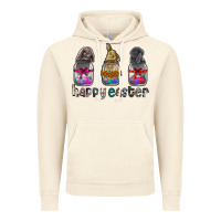 Vintage Artic Happy Easter Vintage Hoodie - CowhideDigitalArt