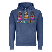 Vintage Denim Happy Easter Vintage Hoodie - CowhideDigitalArt