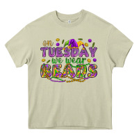 Mossy On Tuesday we wear beads Heavy Core Tee - HowdyJamesFarm
