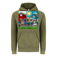 Vintage Olive happy easter Vintage Hoodie - CowhideDigitalArt