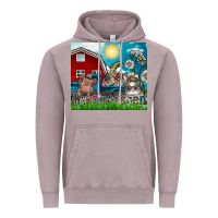 Vintage Zinc happy easter Vintage Hoodie - CowhideDigitalArt